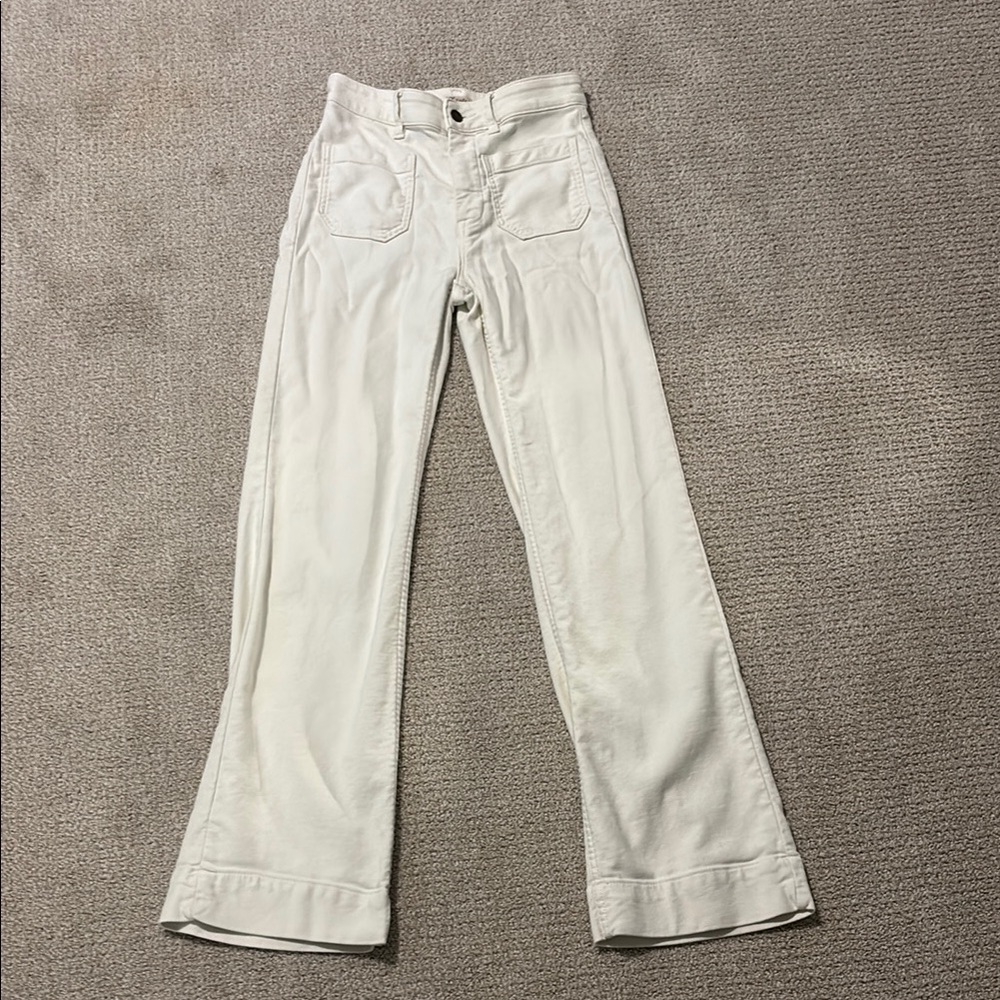 Faherty Women's Boot Cut Jeans - Cream